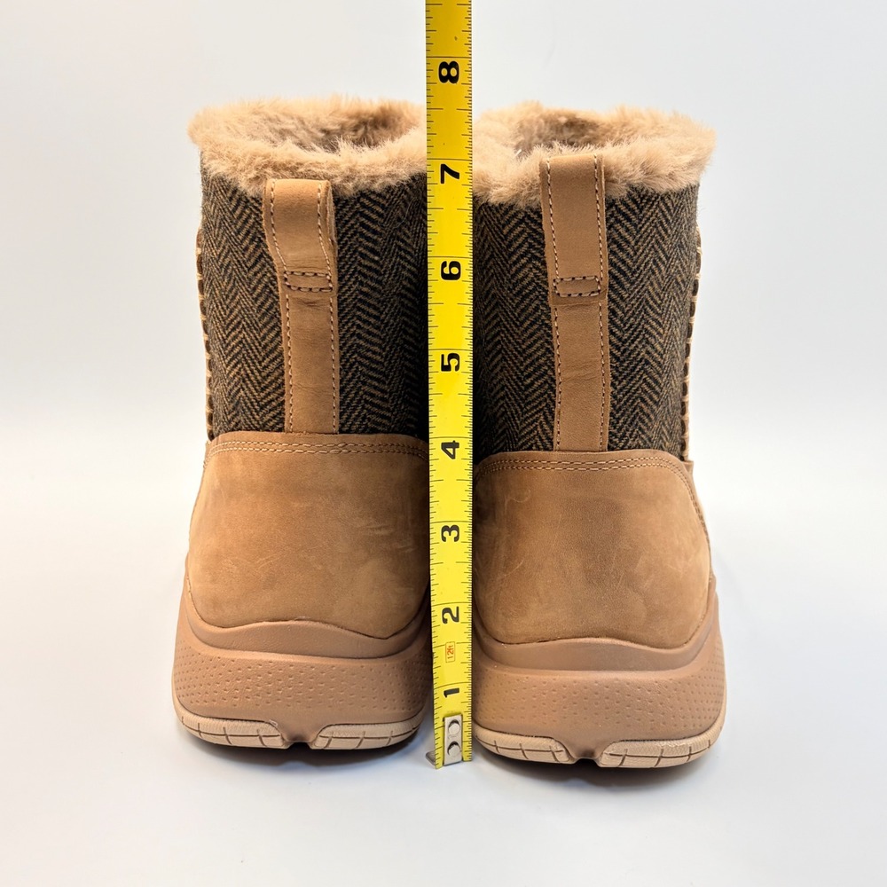 Merrell Women's 9.5 Encore Ice 5 Mid Zip Otter Waterproof Faux Fur Fleece Lined - Picture 9 of 13
